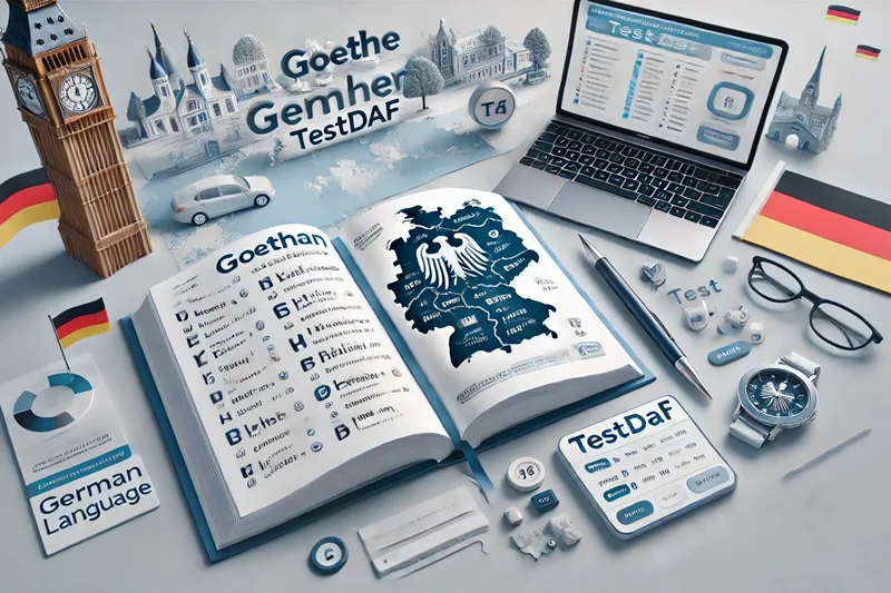 راهنمای جامع آزمونهای زبان آلمانی Goethe و TestDaF